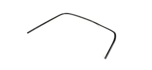 Leg Shield Beading Left PIAGGIO Black | Vespa GTS 125-300cc