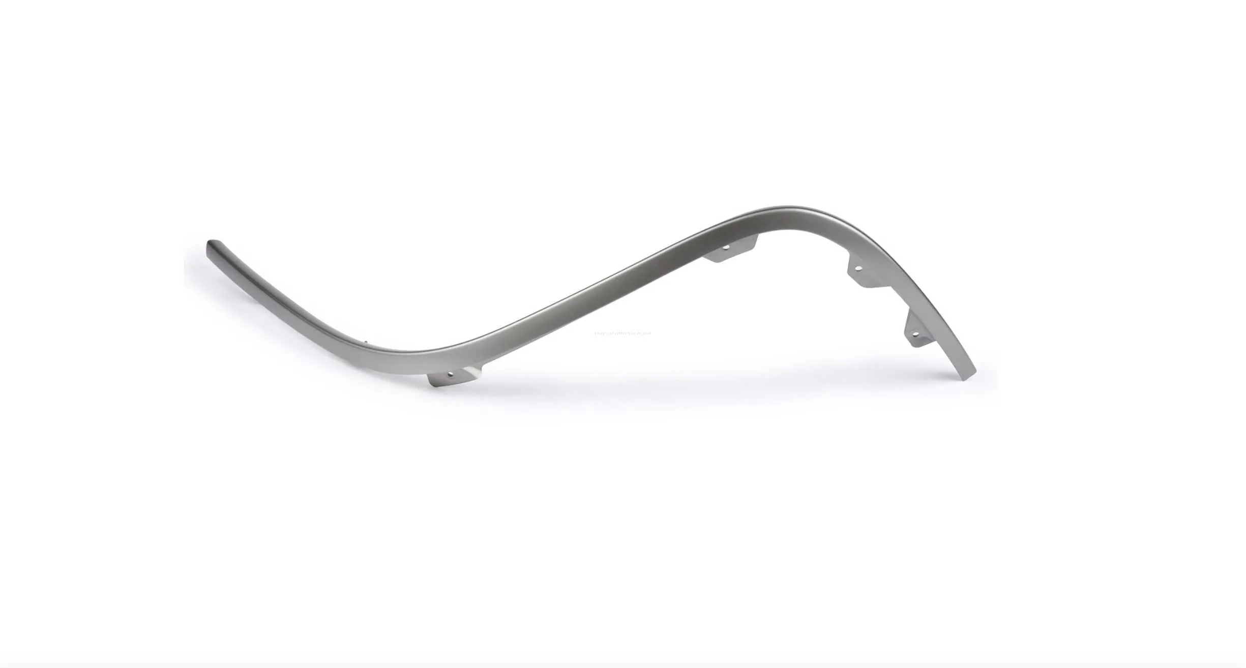 Leg Shield Beading Right PIAGGIO Silver Grey | Vespa GTS 125-300cc