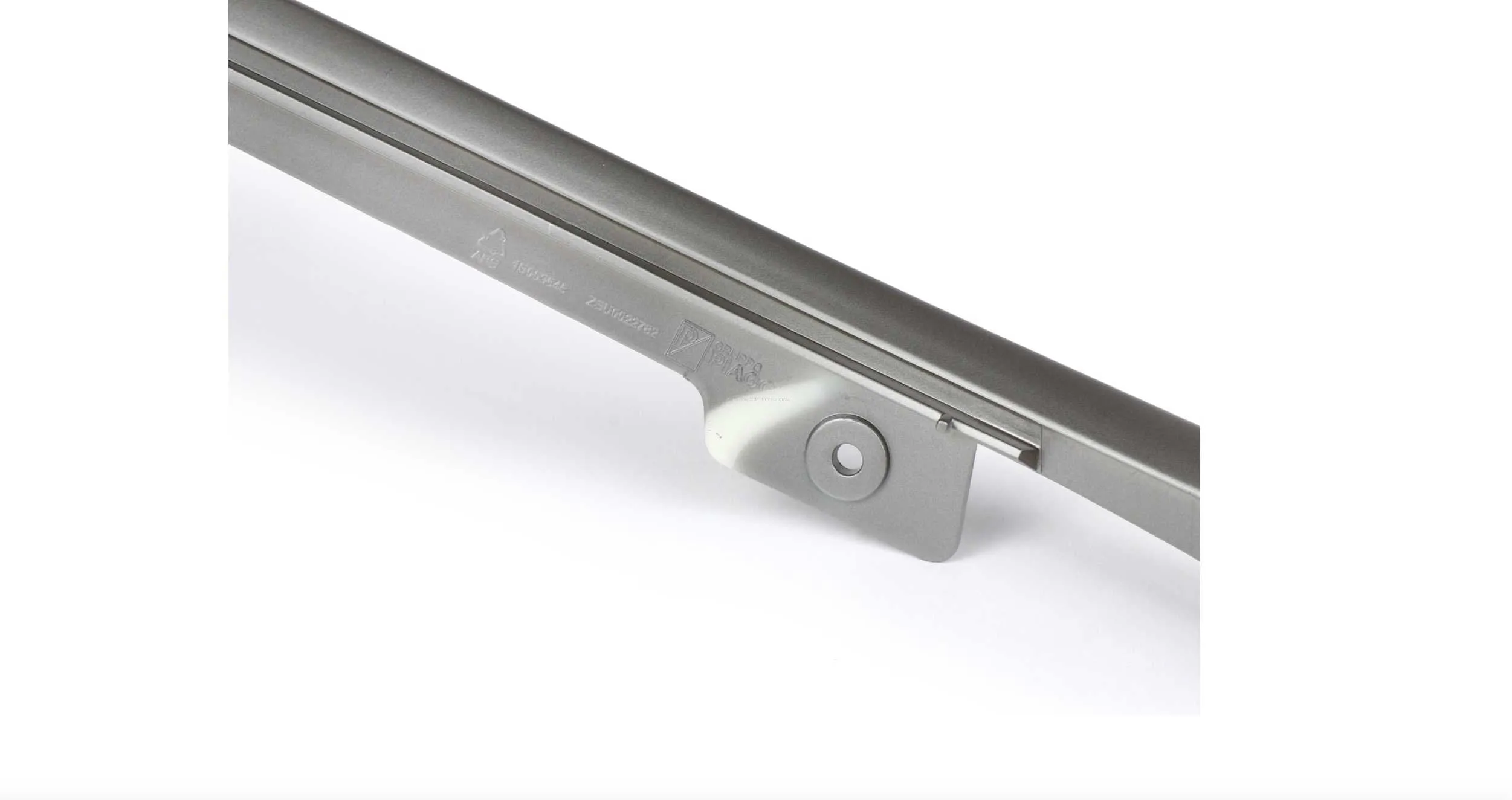 Leg Shield Beading Right PIAGGIO Silver Grey | Vespa GTS 125-300cc