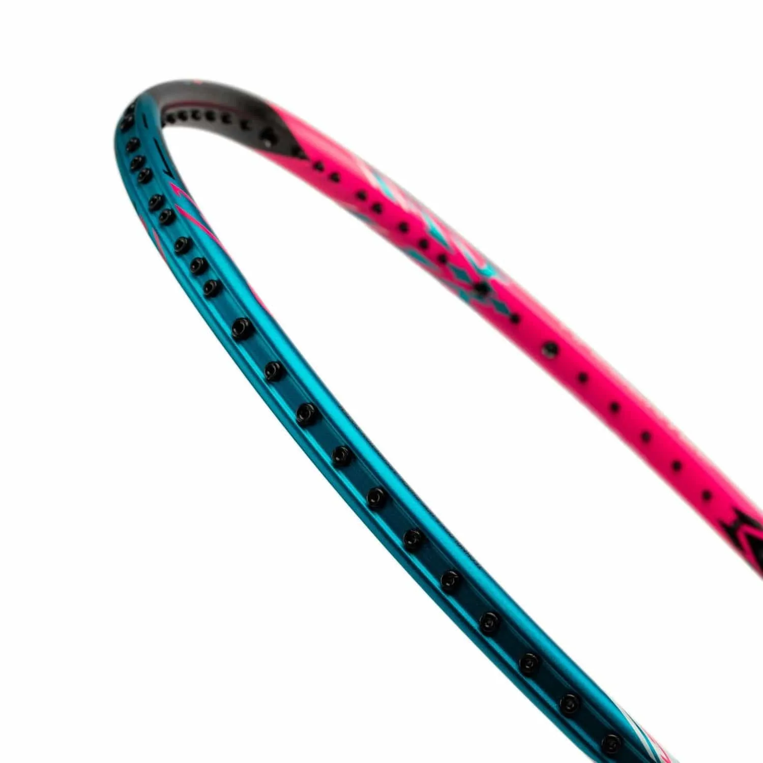 Li-Ning Halbertec 8000 3U Badminton Racket - Capri Breeze / Neon Iridescent Pink
