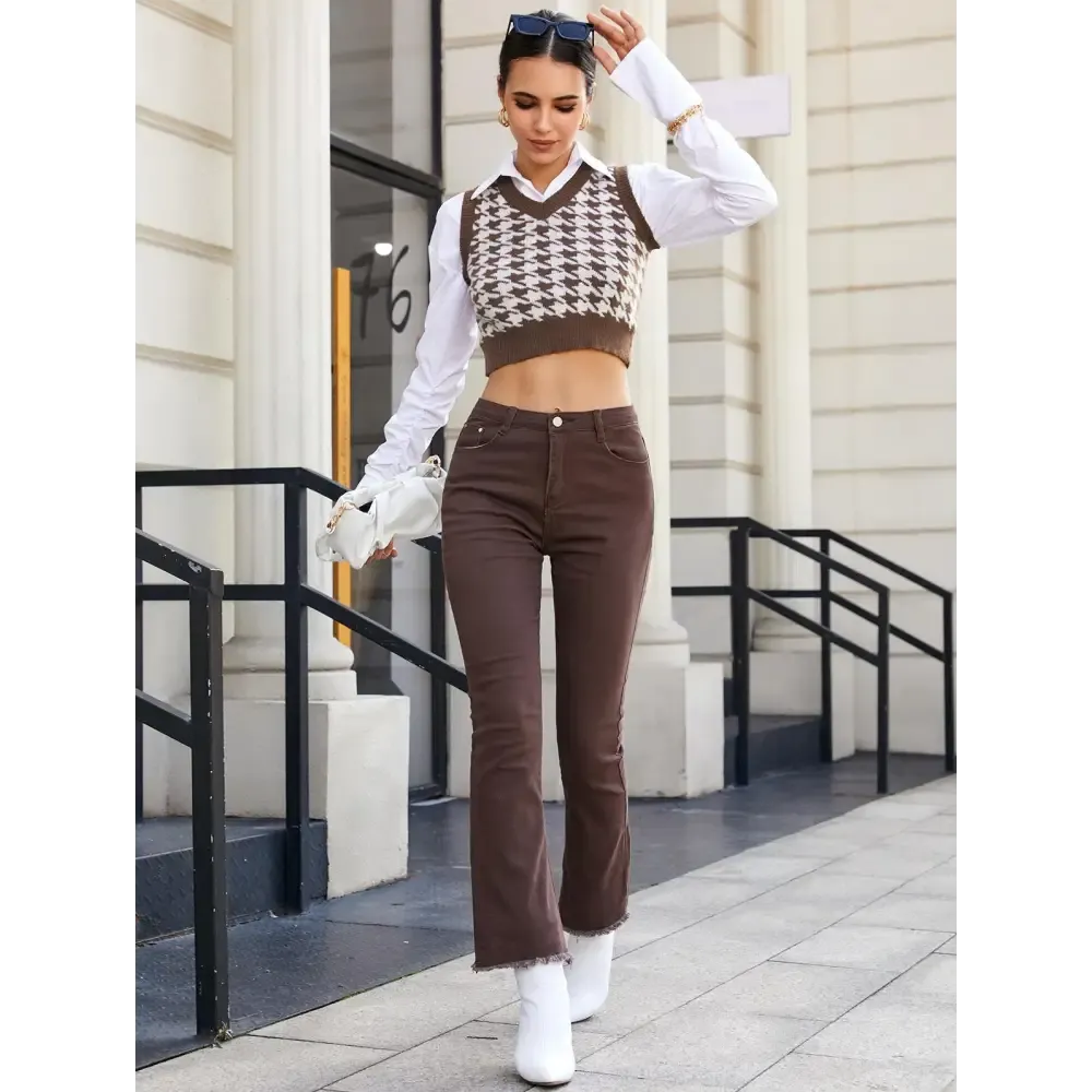 Light Academia Sweater Vest for Chic Library and Office Style