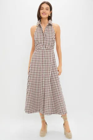 Light Chicory and Dove Mackey Midi Dress