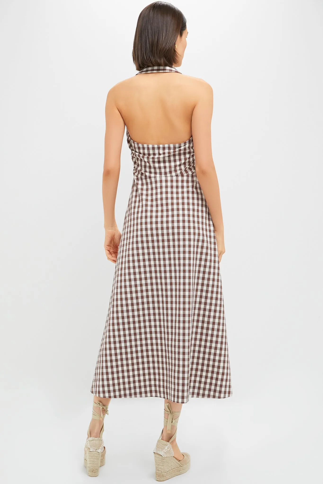 Light Chicory and Dove Mackey Midi Dress