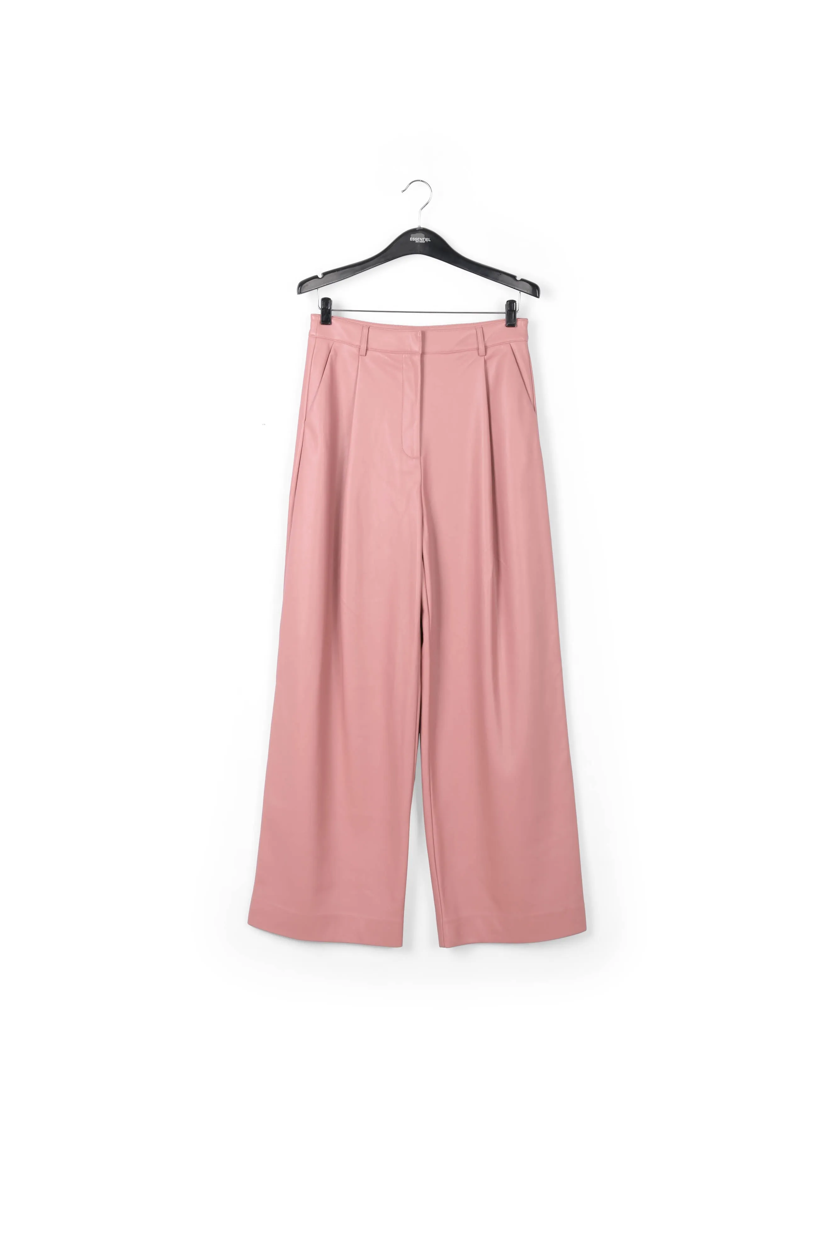 Light pink wide leg pants