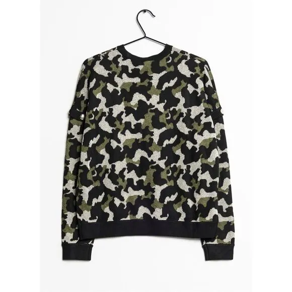 Liu Jo Milano Size Medium Camouflage Pattern Sweater