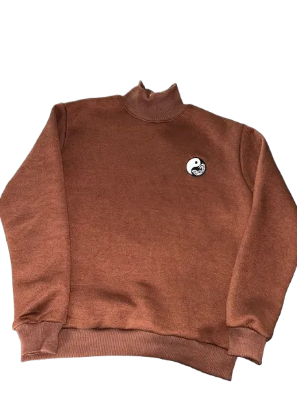 Lord Jordvn X PEGSTYLES YING YANG WATERS TURTLENECK SWEATERS