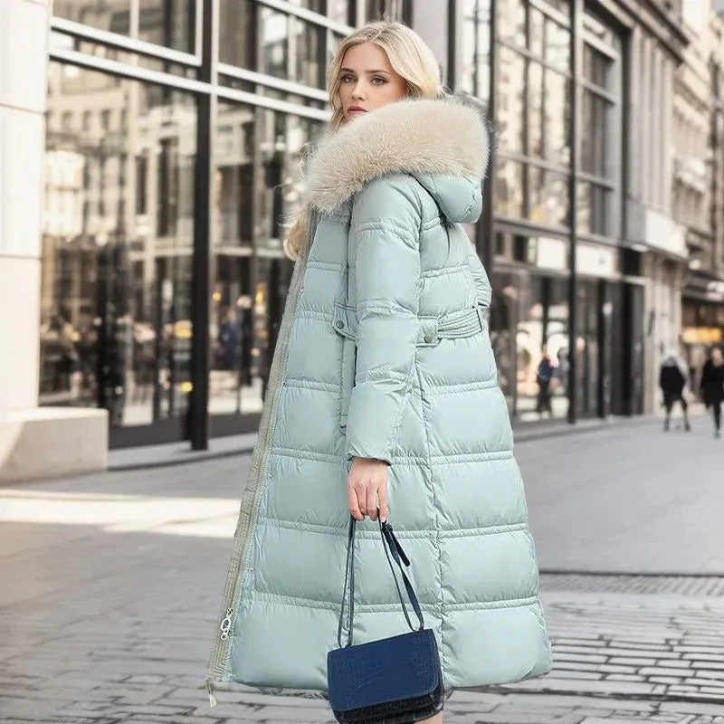 LUCIA™ | Designer Winter Parka with Fur Hood