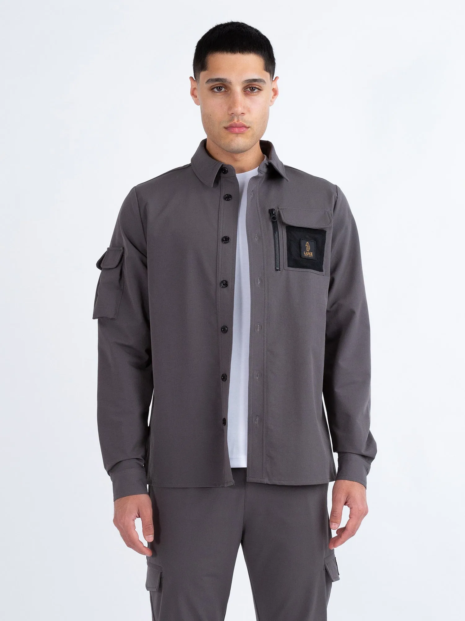 Luke 1977 M710950 Hulun Pocket Jacket Graphite