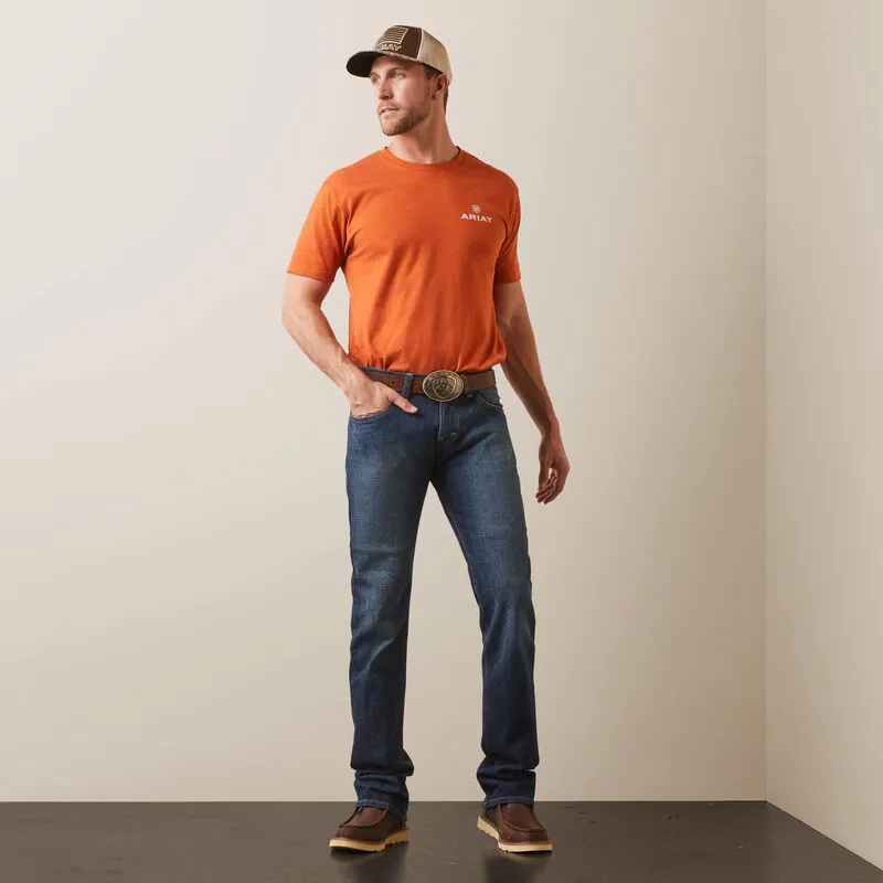 M7 Men's Rocker Stretch Legacy Stackable Straight Leg Jean | 10026041