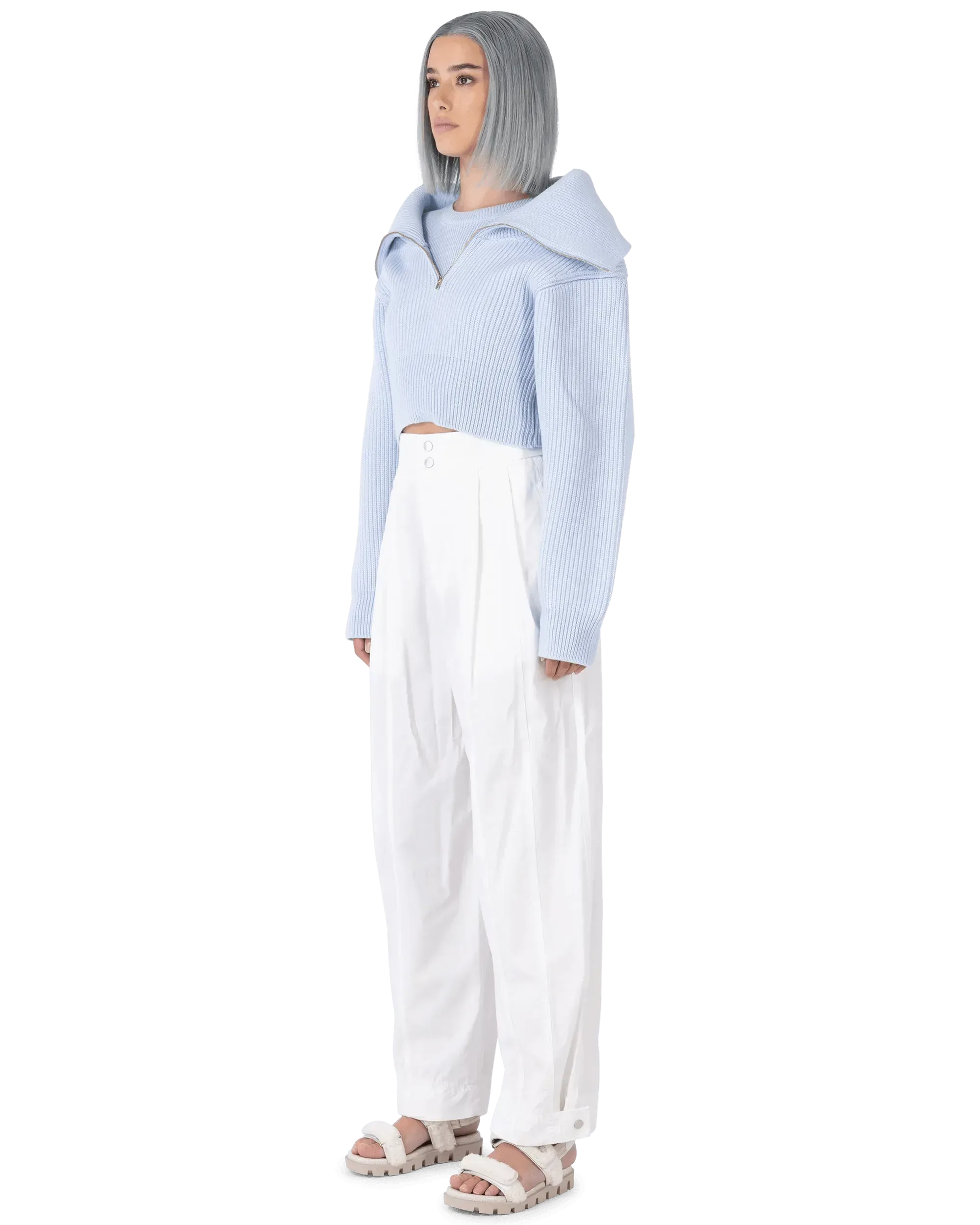 Maille Risoul Cropped Sweater