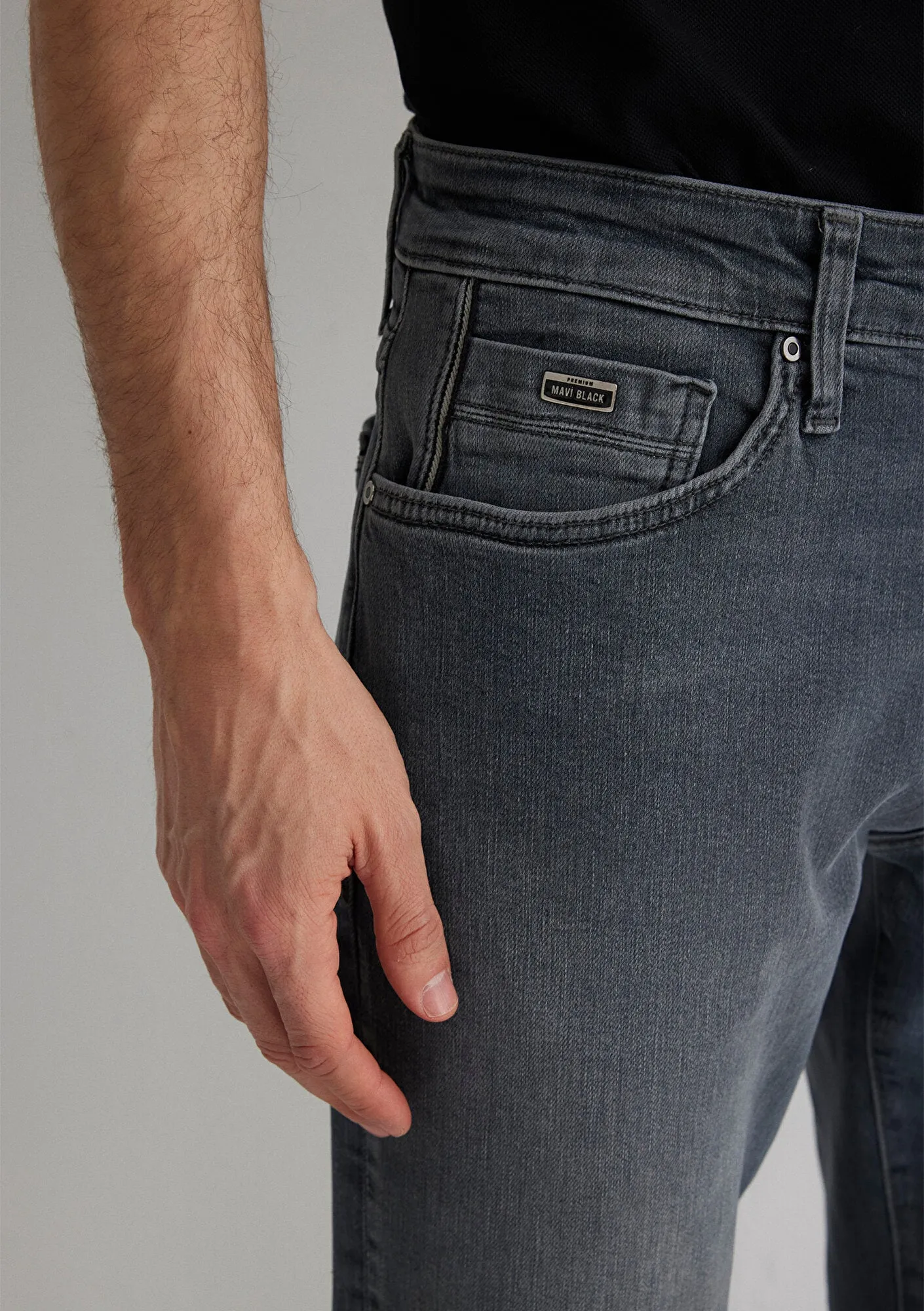 Marcus Used Blue Grey Mavi Black Jean Pants