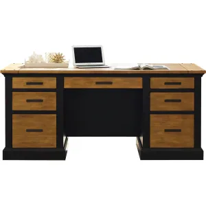 Martin Toulouse Double Pedestal Desk