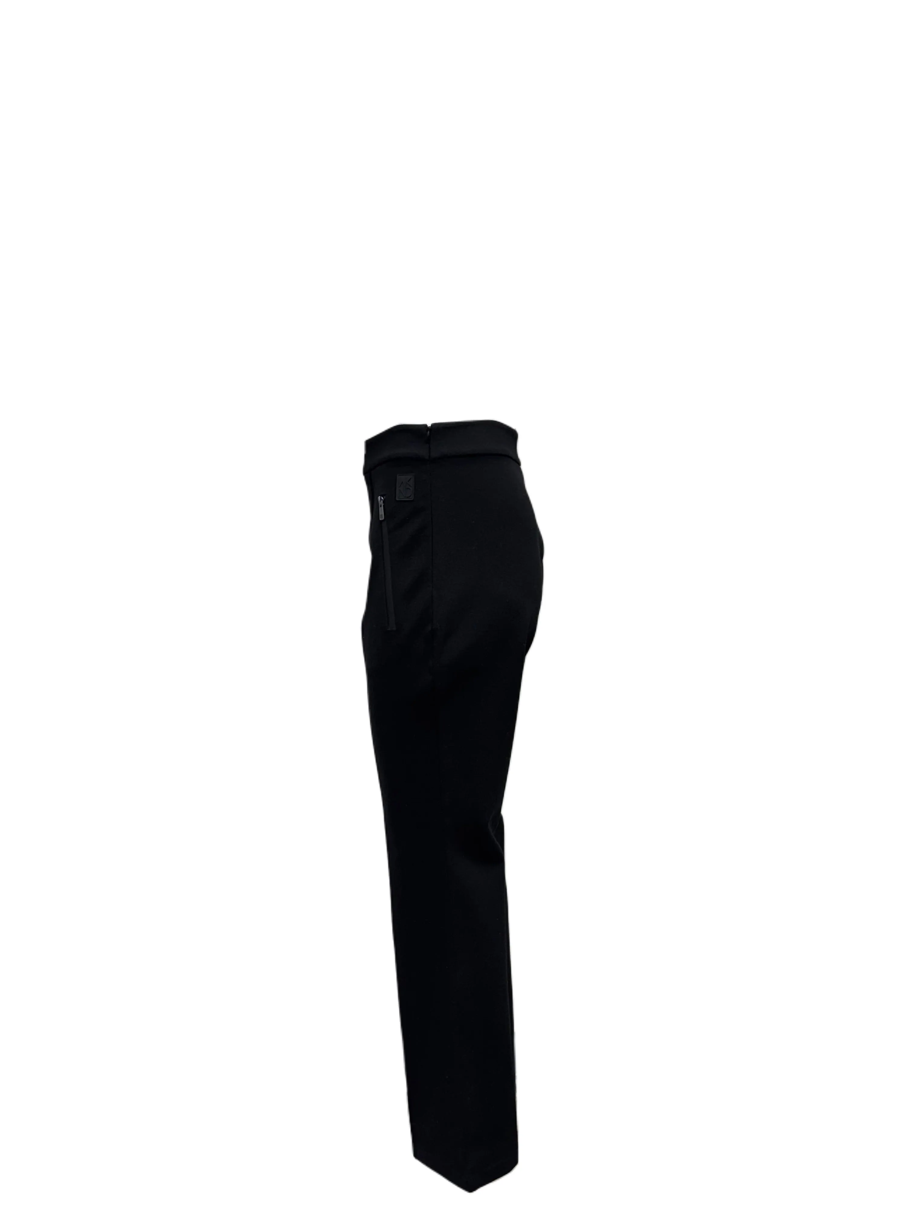 Max Mara Women's Black Goya Straight Leg Pants NWT