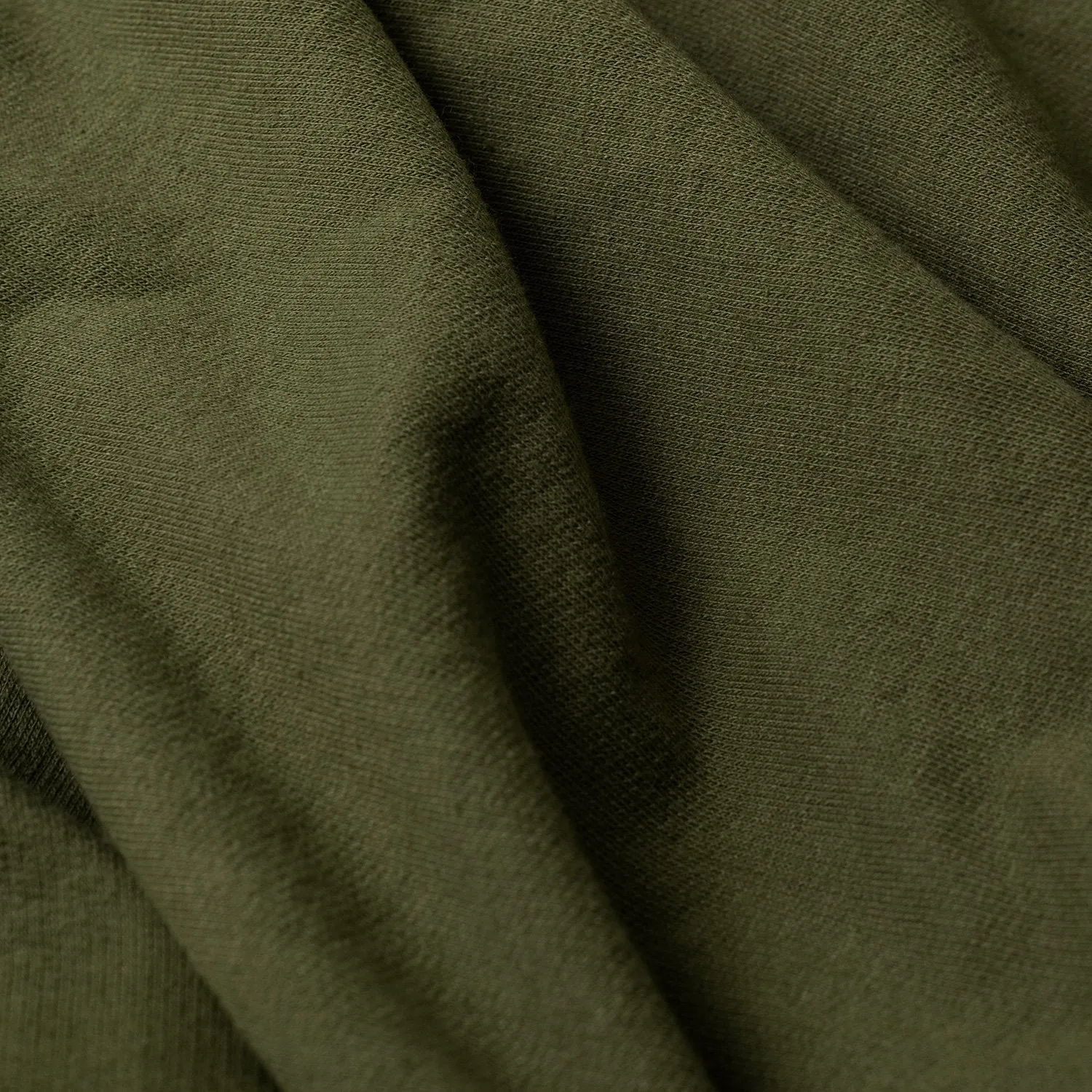 Military Green French Terry Sweatshirt