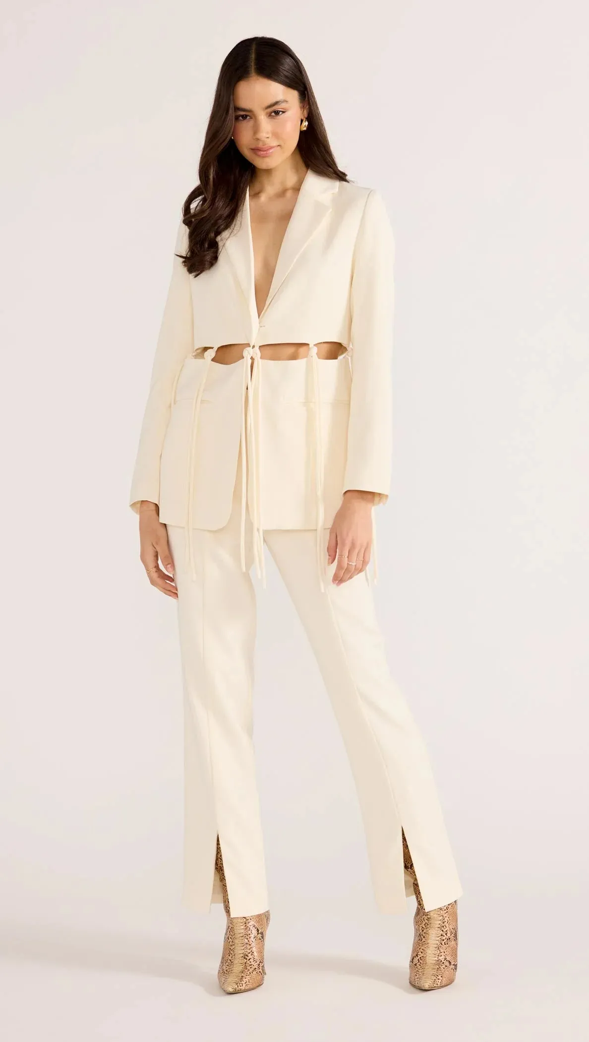MINKPINK | Maeve Tie Blazer