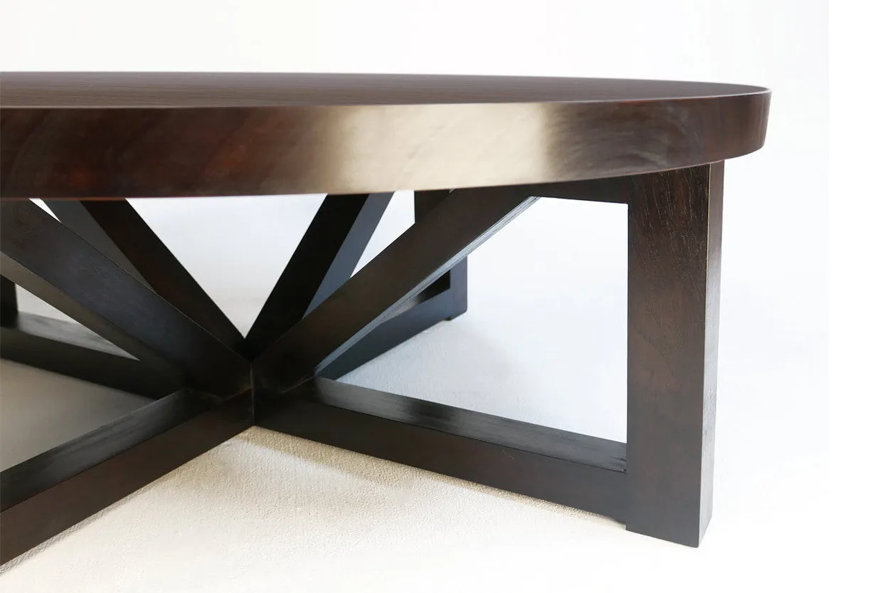 Modern Round Angle Leg Coffee Table