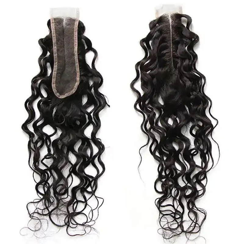 Modern Show 2x6 Water Wave Closure Remy Human Hair