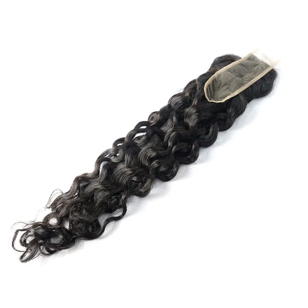 Modern Show 2x6 Water Wave Closure Remy Human Hair