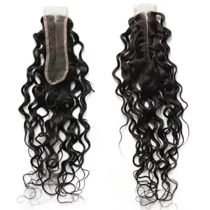 Modern Show 2x6 Water Wave Closure Remy Human Hair