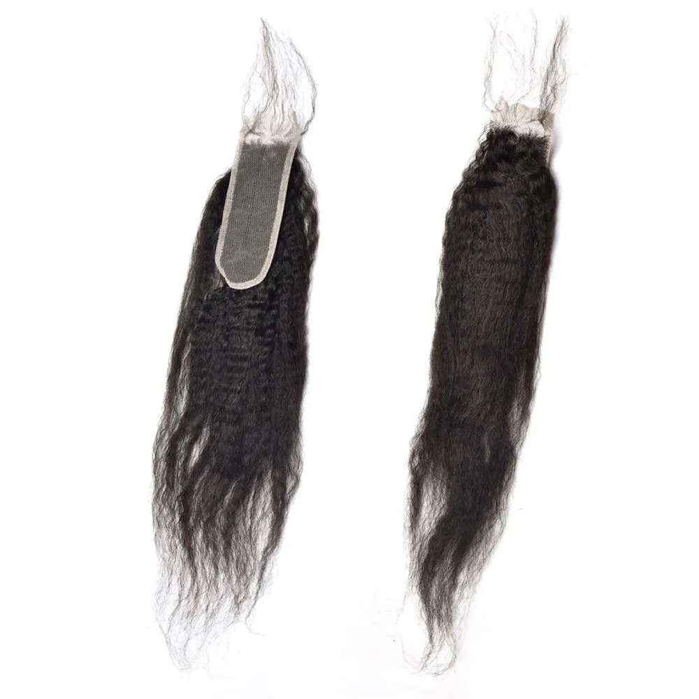 Modern Show 2x6 Yaki Straight Closure Remy Human Hair