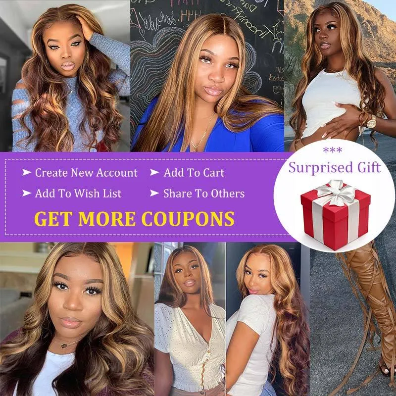 Modern Show Brown Hair With Strawberry Blonde Highlights Straight Brazilian Human Hair 3 Bundles
