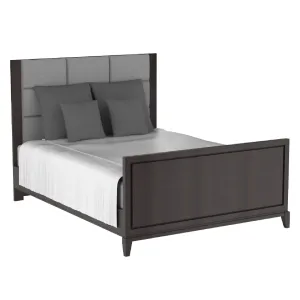 Moderna Queen bed, wood burn