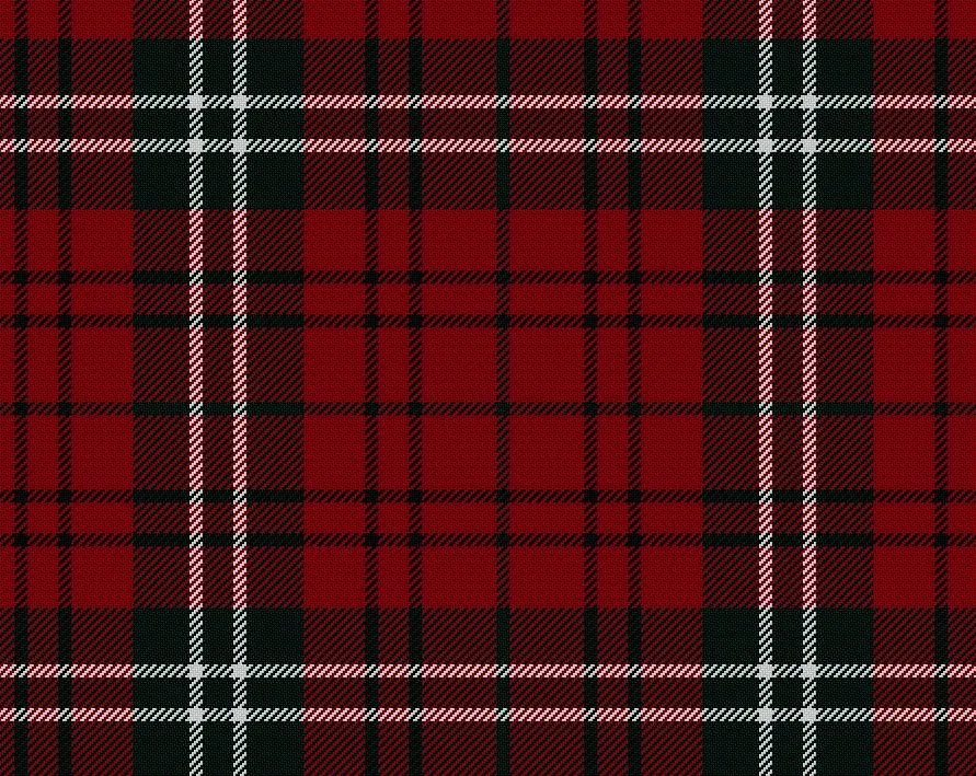 Morrison Red Modern Tartan Sash