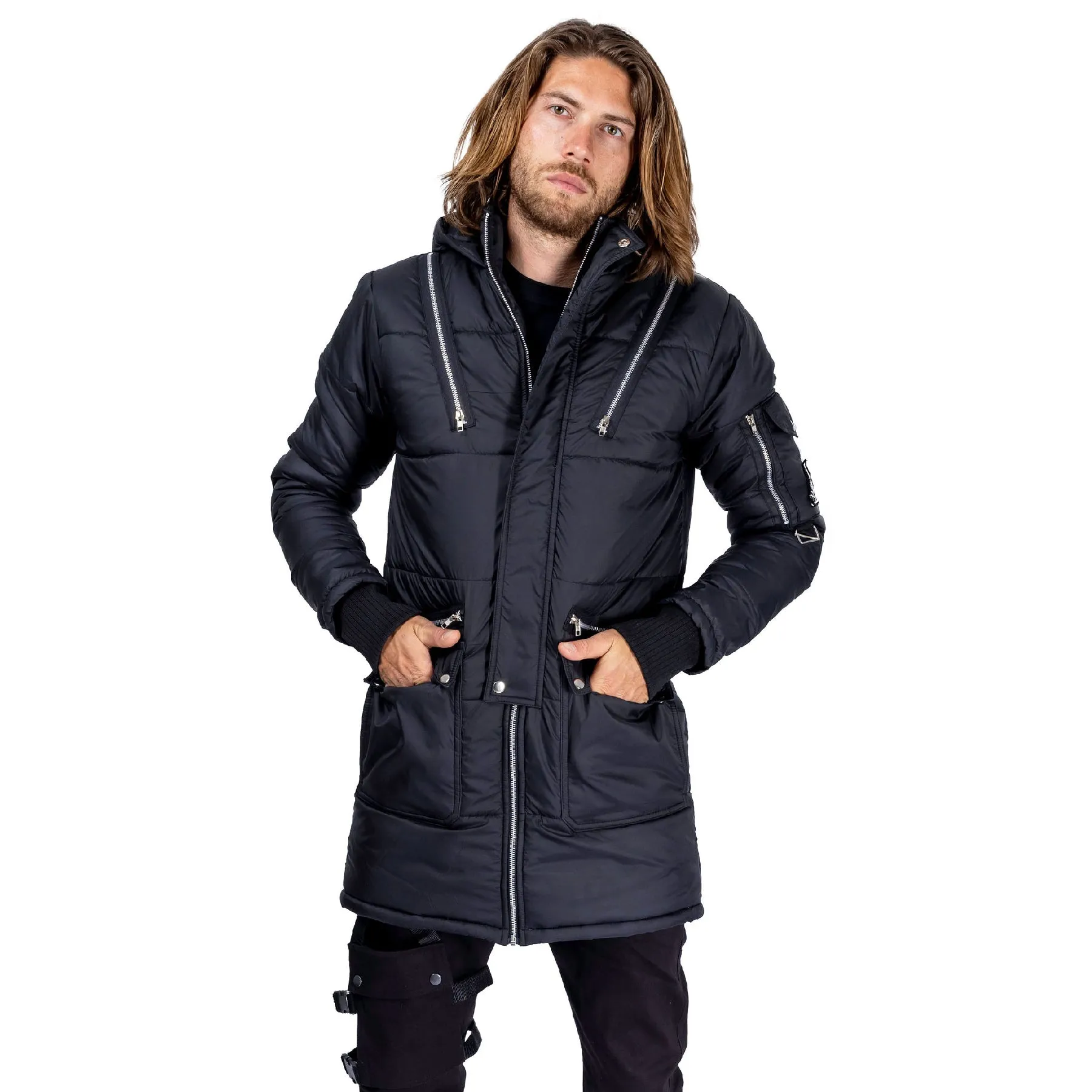 MORTE PARKA - BLACK