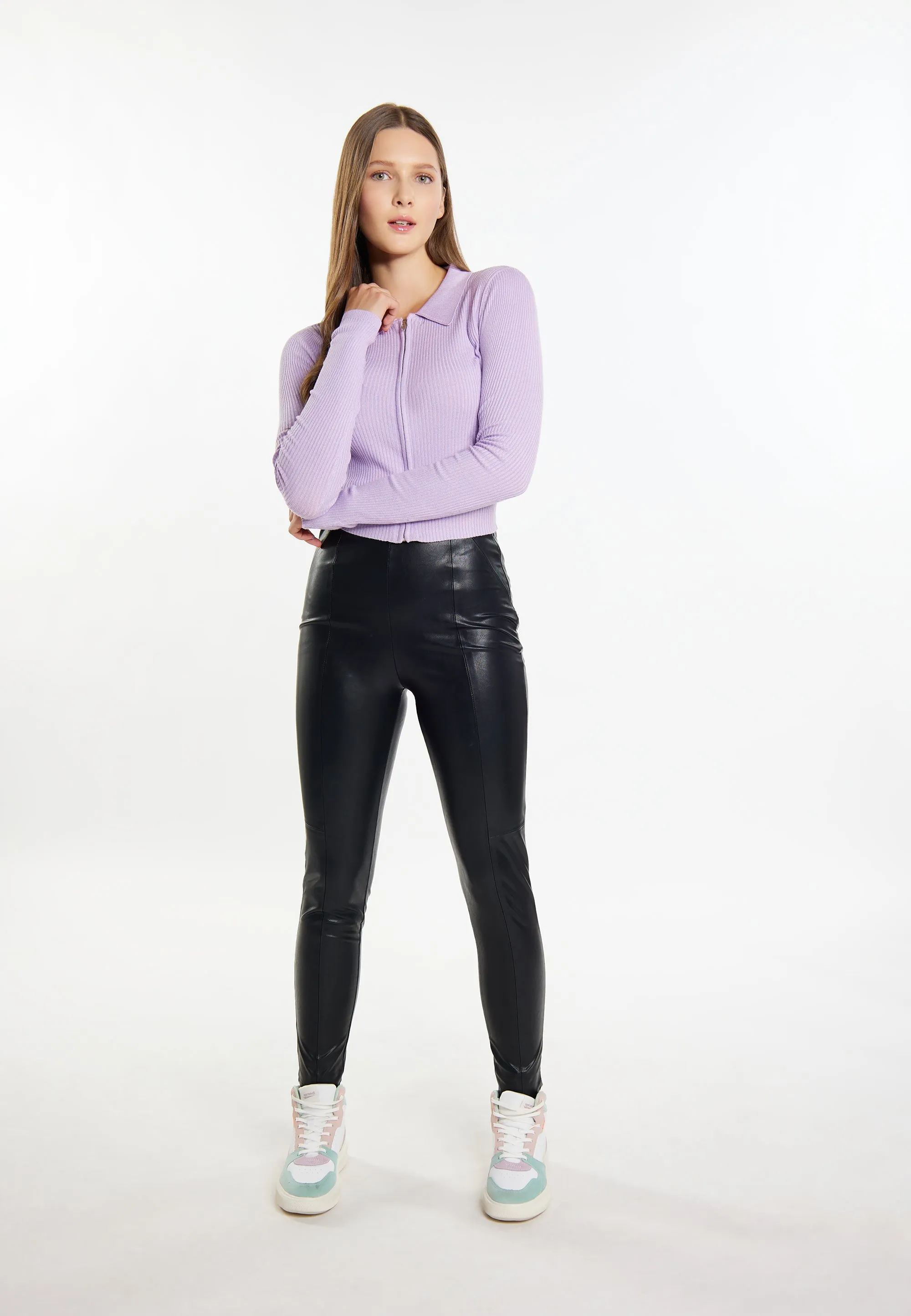 Mymo Women's Cropped Cardigan