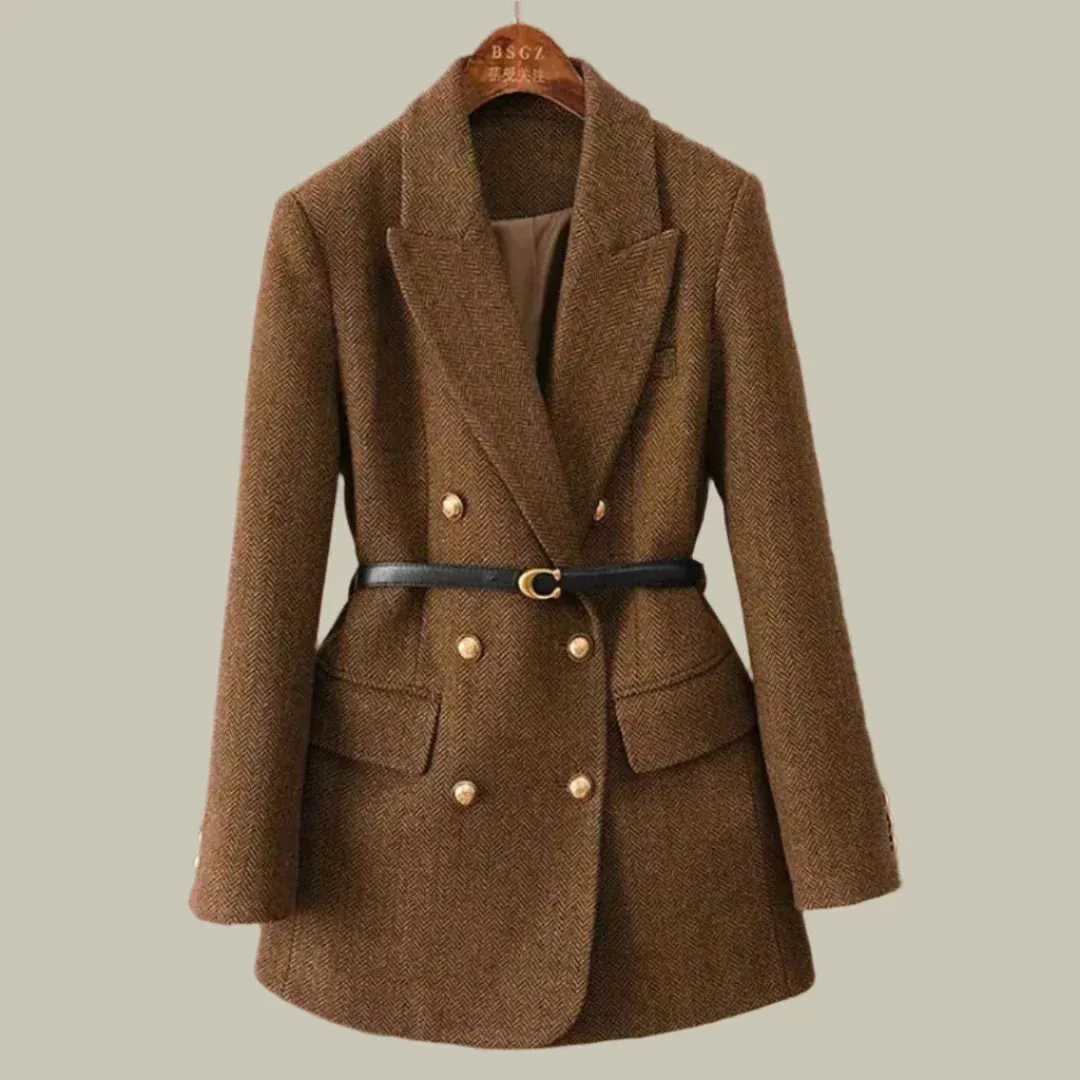 Natalie® | Classic wool blend blazer