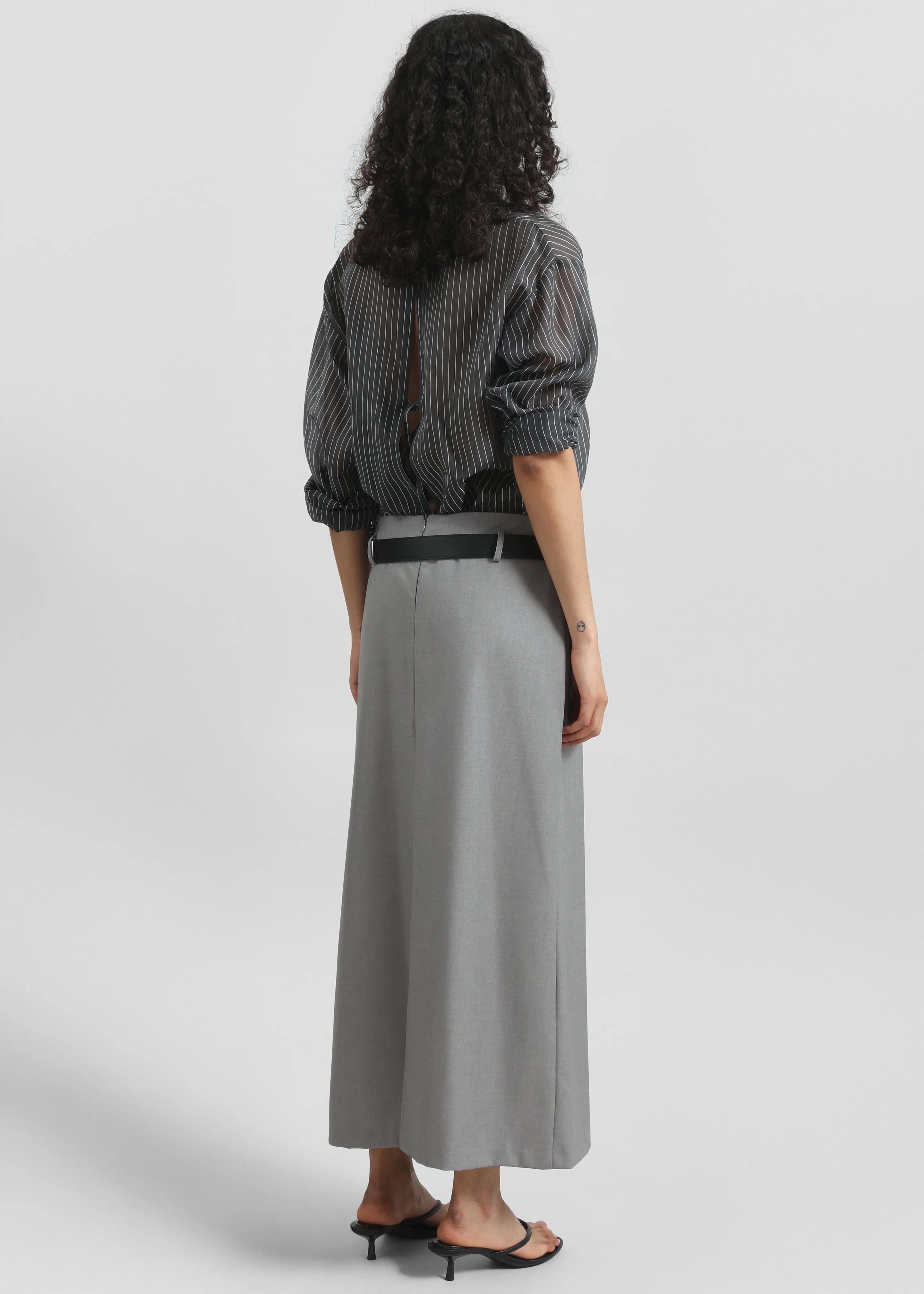 Neris Pencil Skirt - Grey