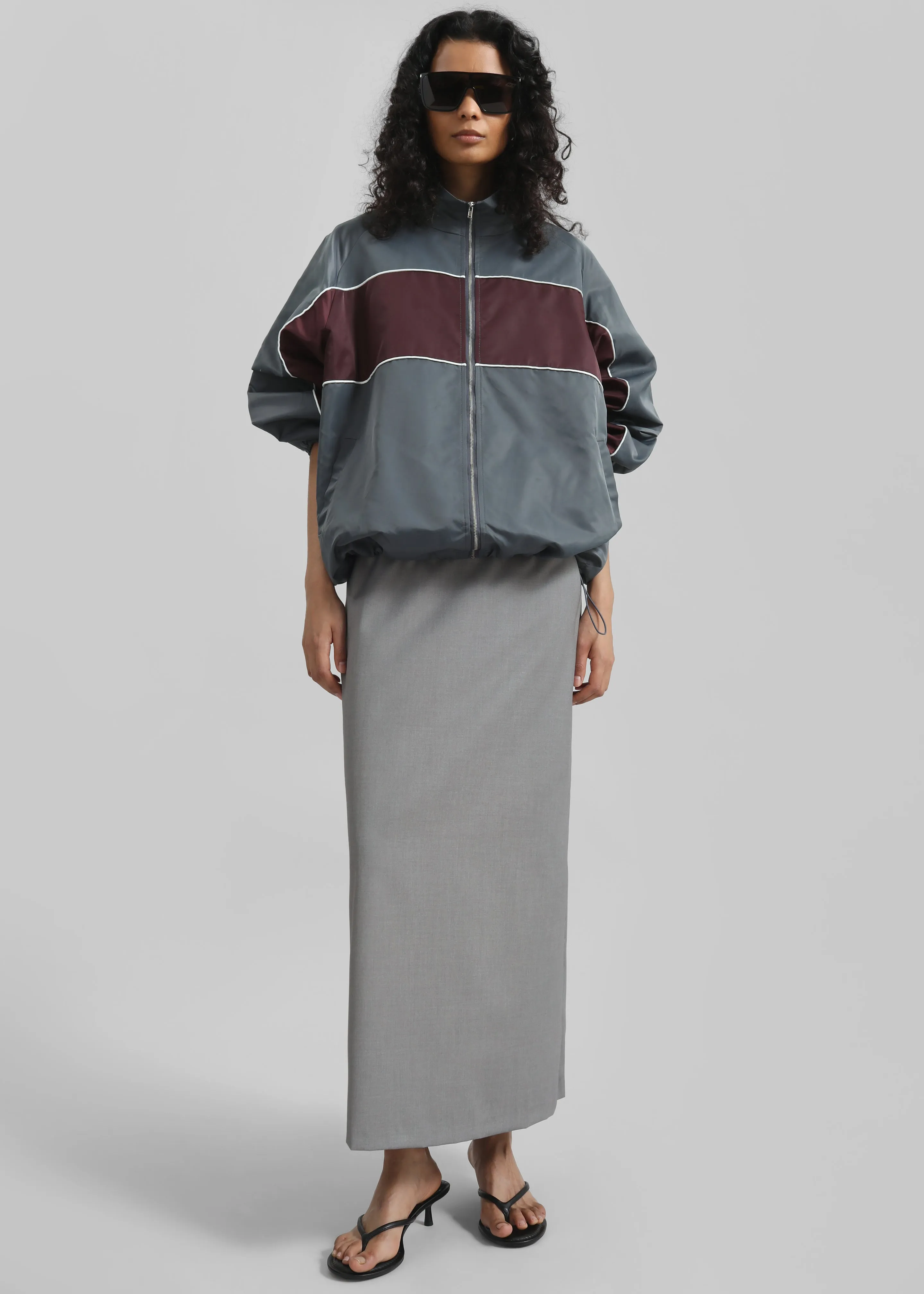 Neris Pencil Skirt - Grey