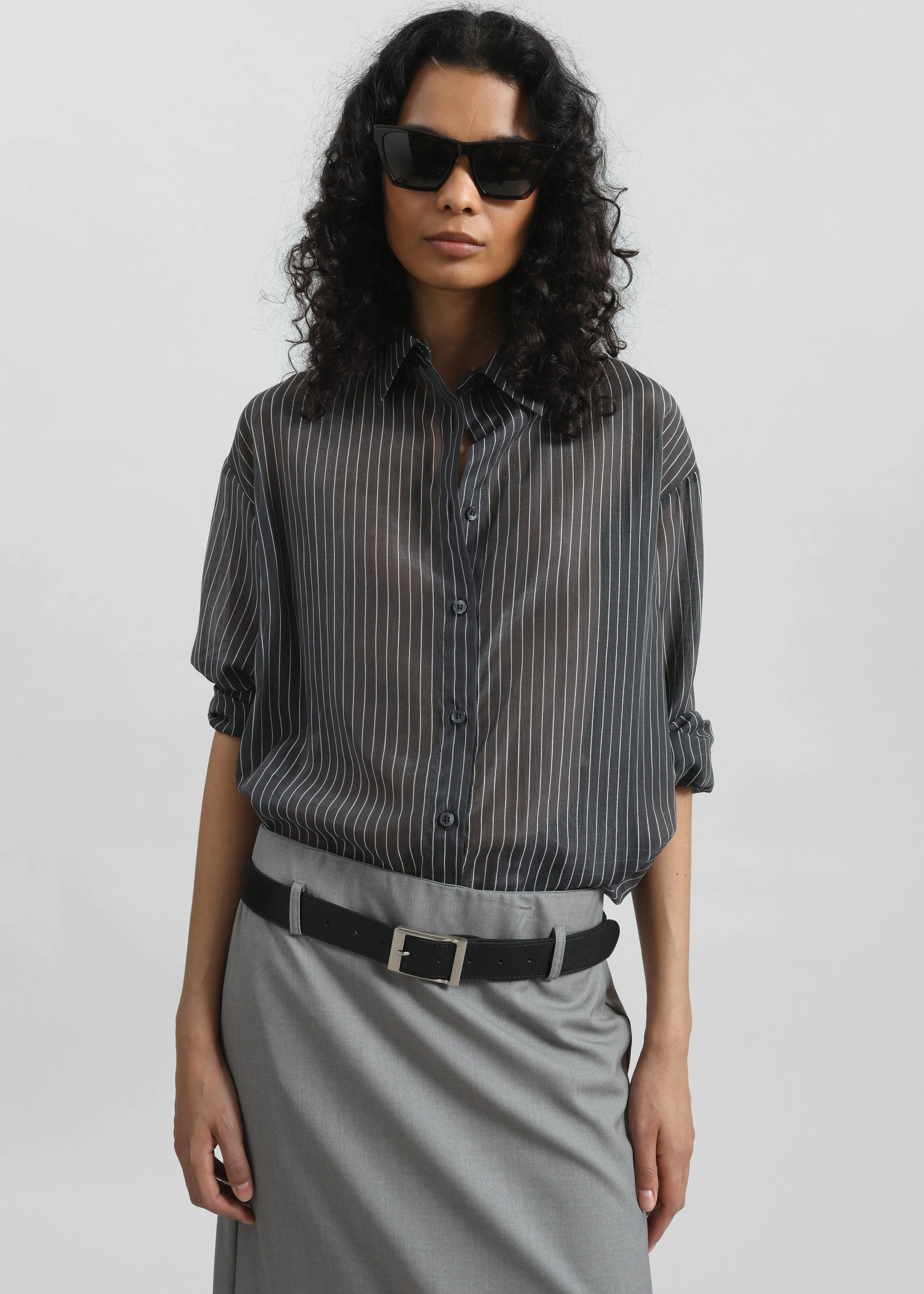 Neris Pencil Skirt - Grey