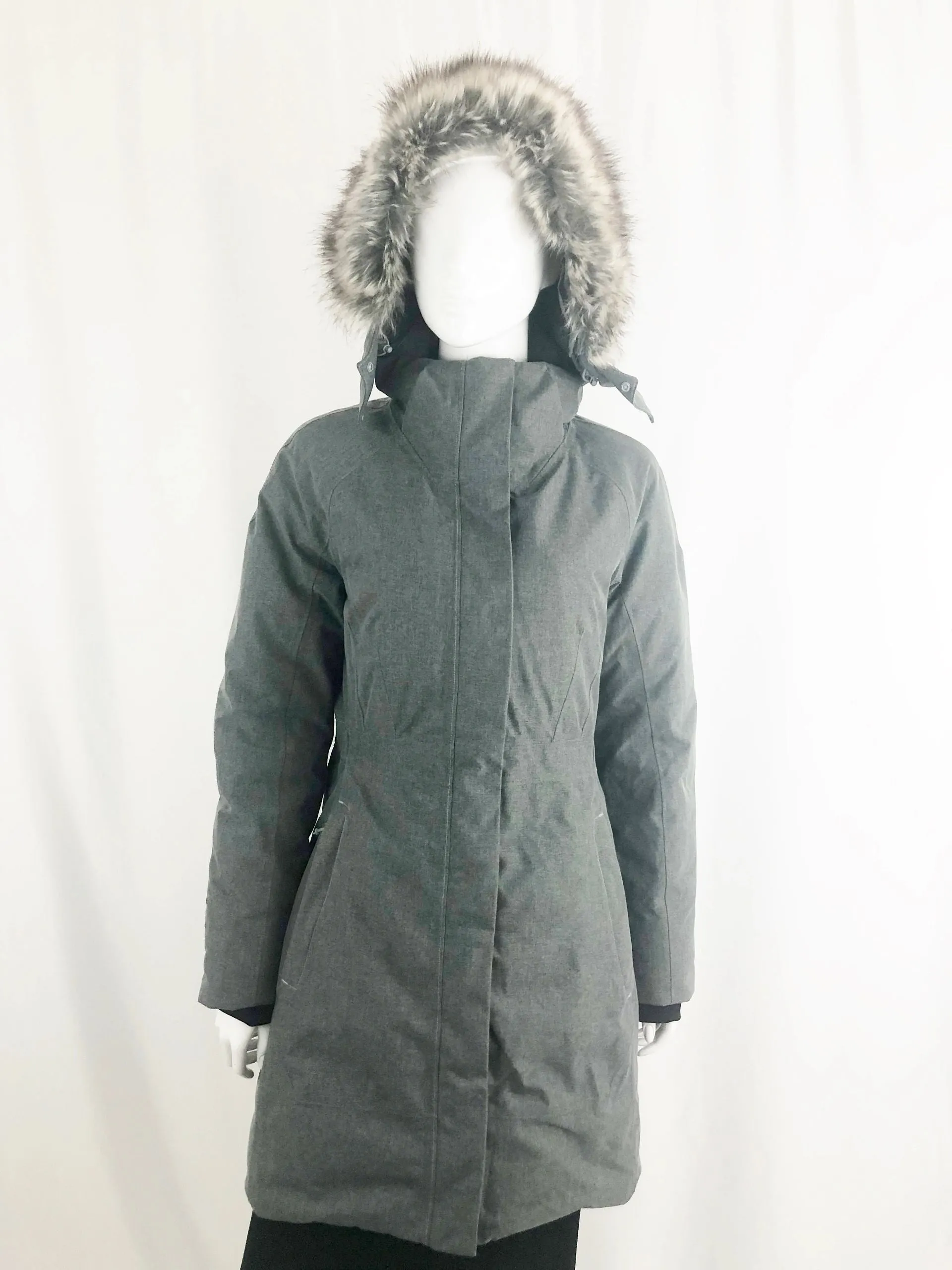 North Face The Grey Parka Size M