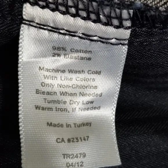 NWT Talbots Premium Indigo Jeans Womens Size 14x32 Signature Boot Cut Dark Denim