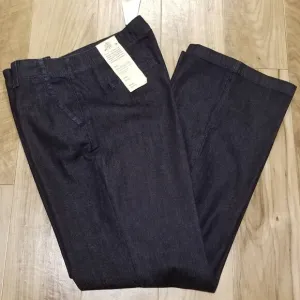 NWT Talbots Premium Indigo Jeans Womens Size 14x32 Signature Boot Cut Dark Denim
