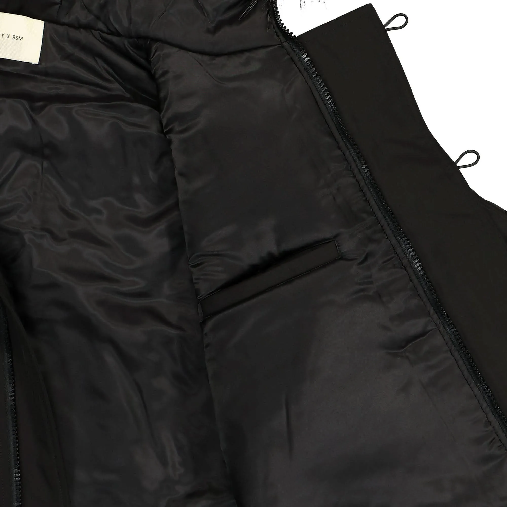 Nylon Logo Parka