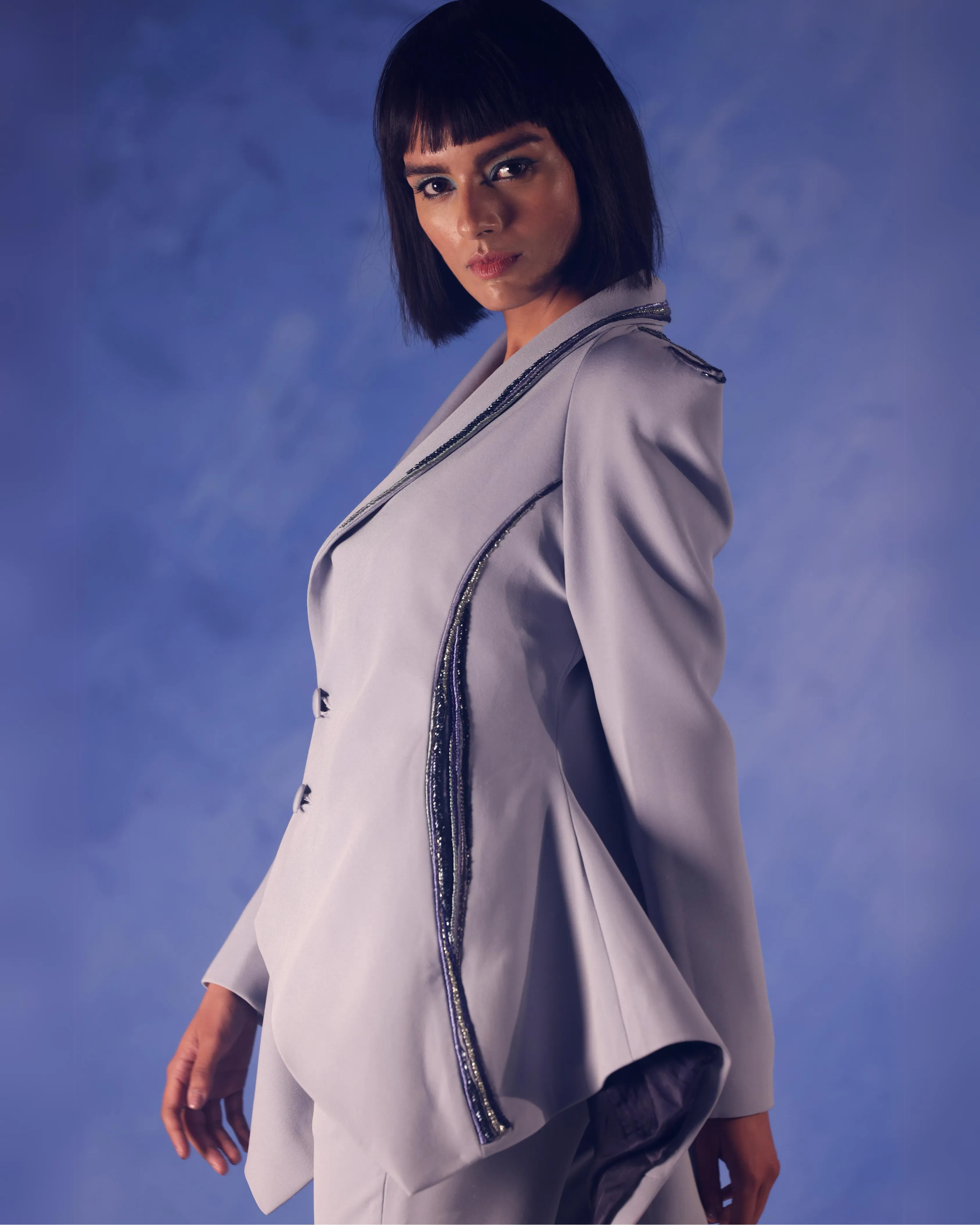 Obelisk Flared Blazer