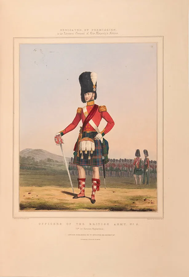 Officers of the British Army.