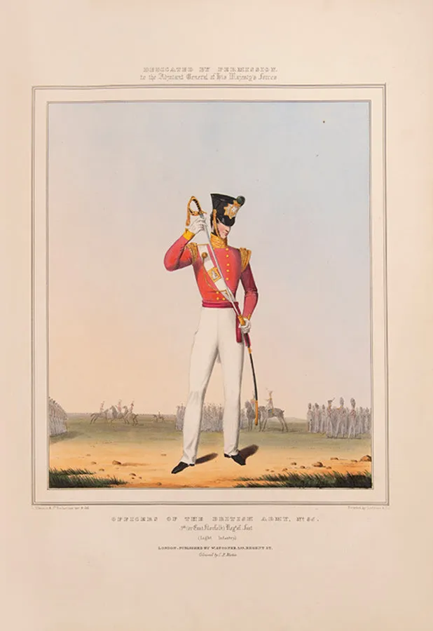 Officers of the British Army.