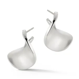 On The Edge Sterling Silver Earrings