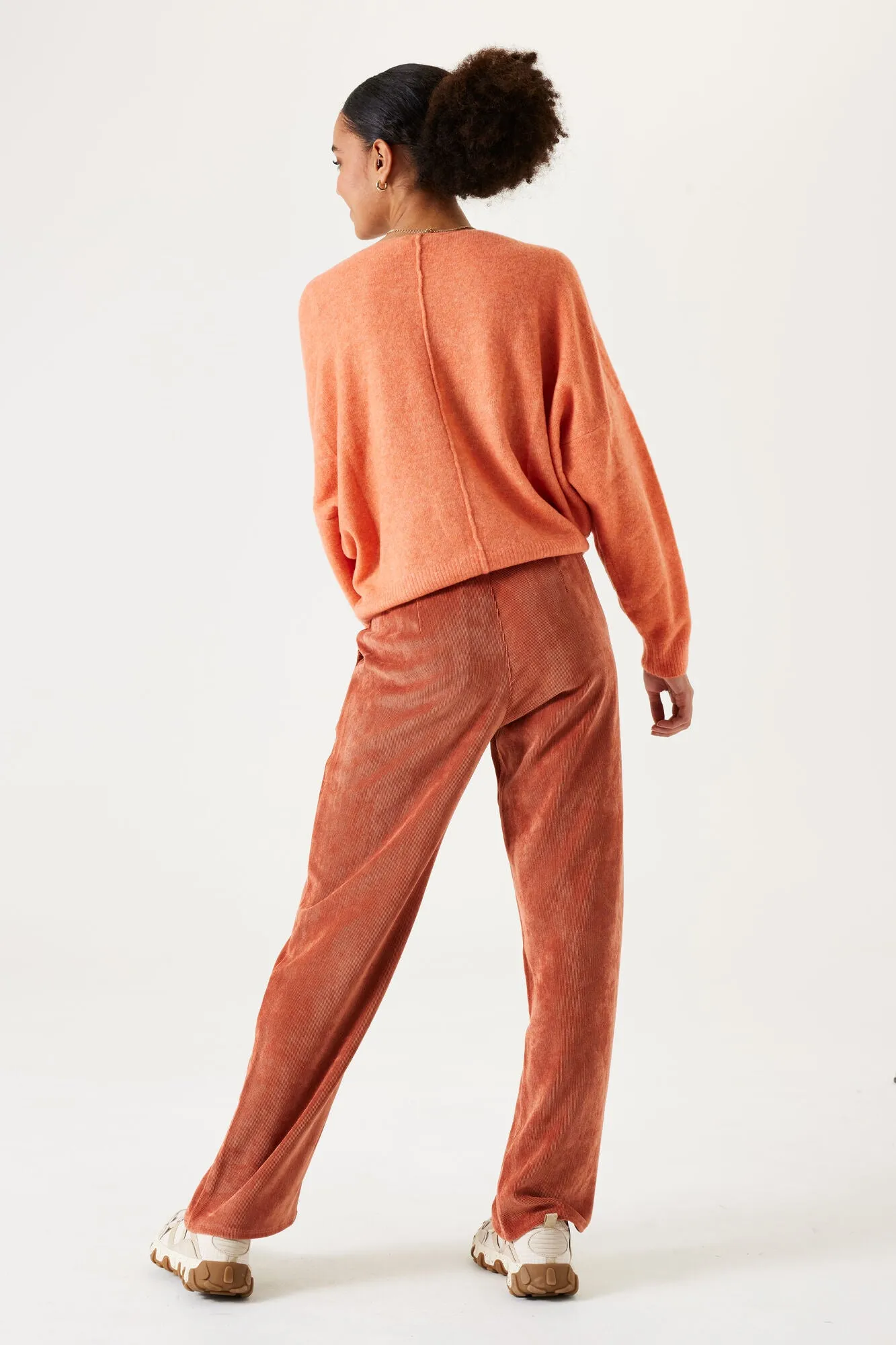 Orange Corduroy Pants