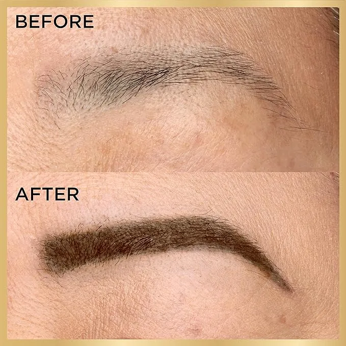 Pack of 2 L'Oreal Paris Age Perfect Magnifying Brow Pencil , Deep Brown 204