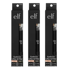 Pack of 3 e.l.f. Eyebrow Lifter & Filler, Ivory/Light 81601