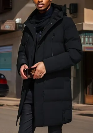 Parka d’hiver élégante pour homme idéale pour les journées froides