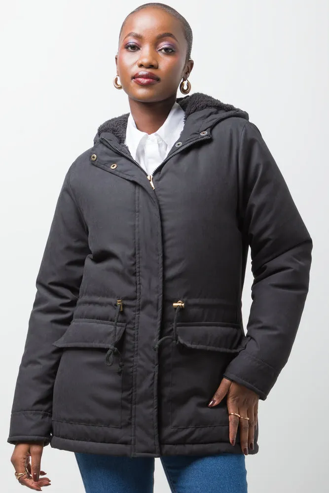Parka Jacket Black