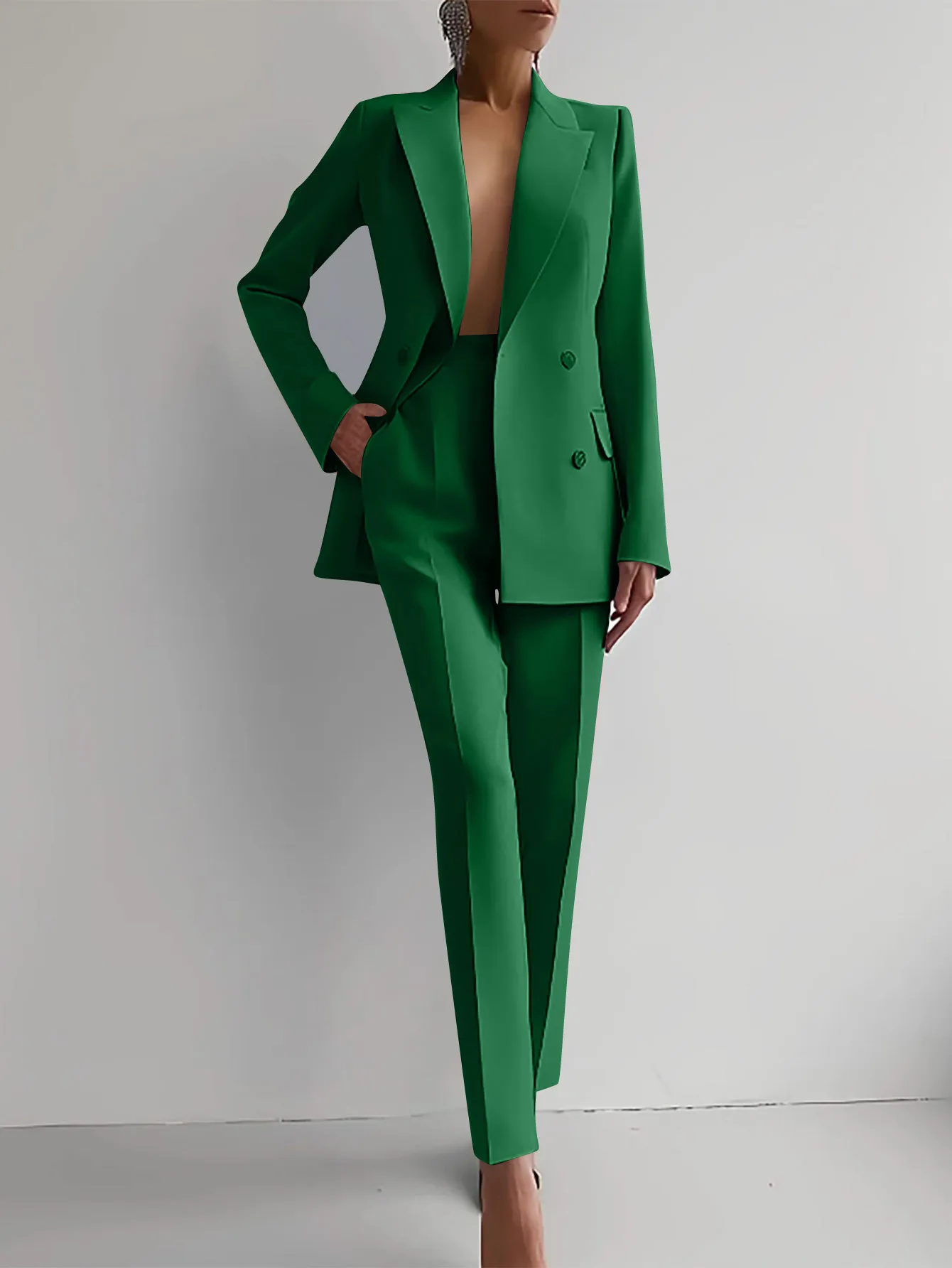 Paulina® | Women'S Blazer And Trousers Set