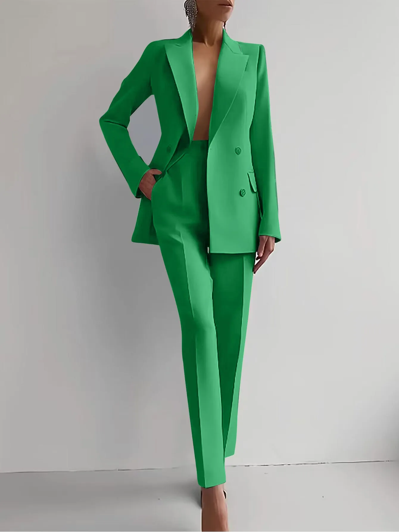 Paulina® | Women'S Blazer And Trousers Set