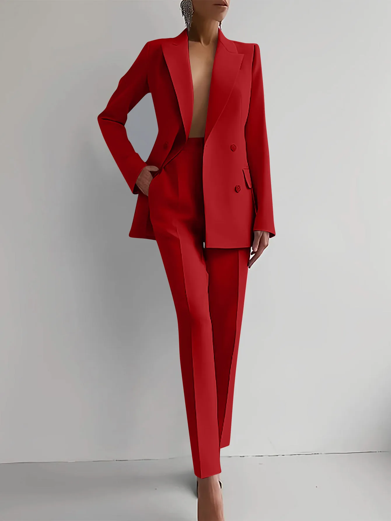 Paulina® | Women'S Blazer And Trousers Set