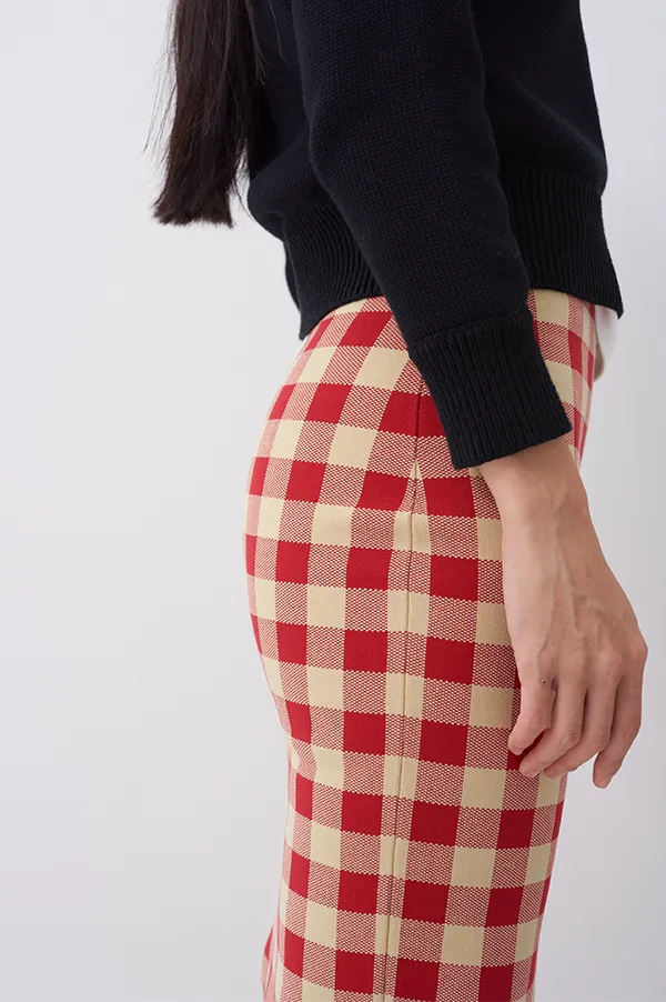 Petra Skirt in Red Gingham (Sold Out)